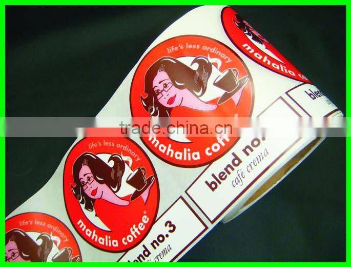 perfume label sticker