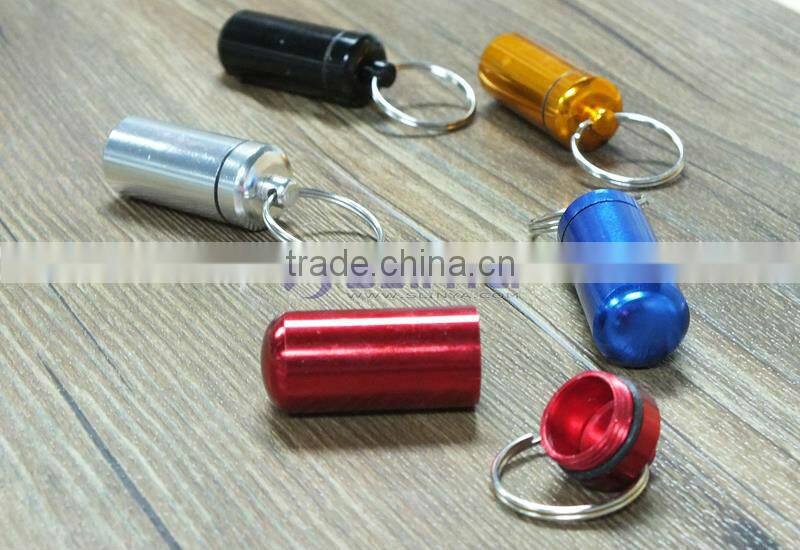 Golden Super Big Metal Capsule Shape Alloy Capsule Vial