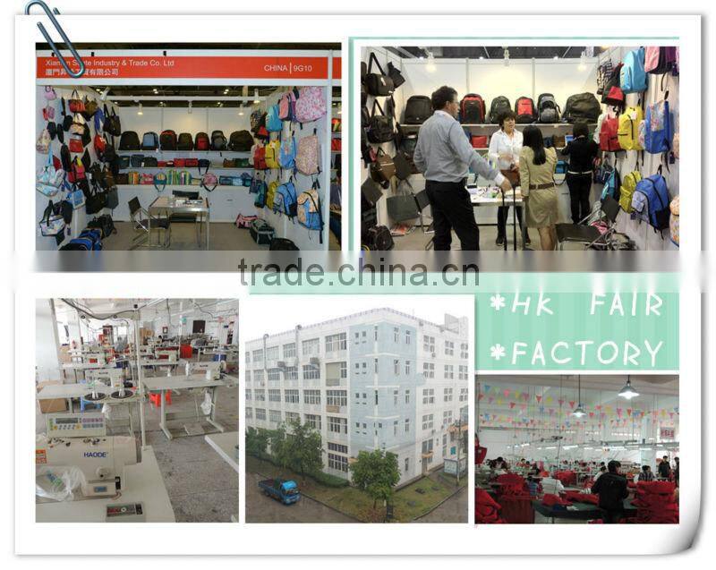 Polyester casual school shoulder bag/messager bag