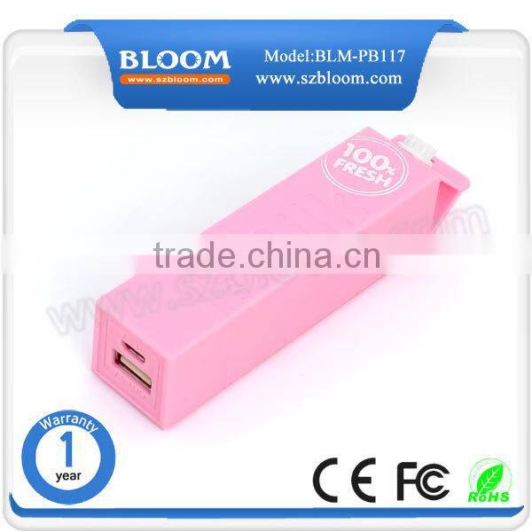 Low cost mobile phone power banks 2000mah