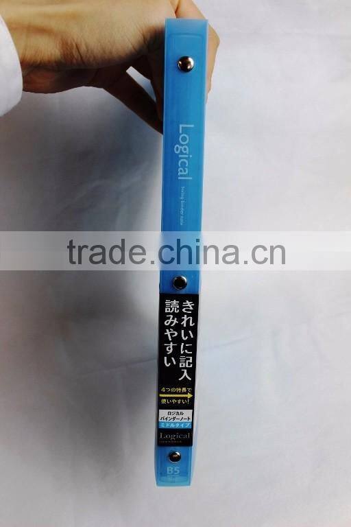 light weight clear book clear file for school use