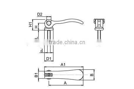 WEIYE High Quality M5-M10 Aluminum Quick Release Lever