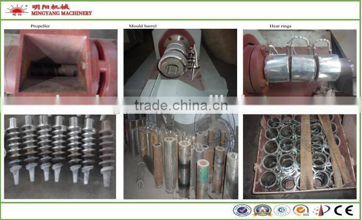 No chemical binder Best quality CE approved biomass sawdust briquette machine008615039052281