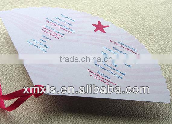 Custom printed Letterpress Pocket folding Invitation Paper Cards , Pocket business card ,Gift paper card china factory