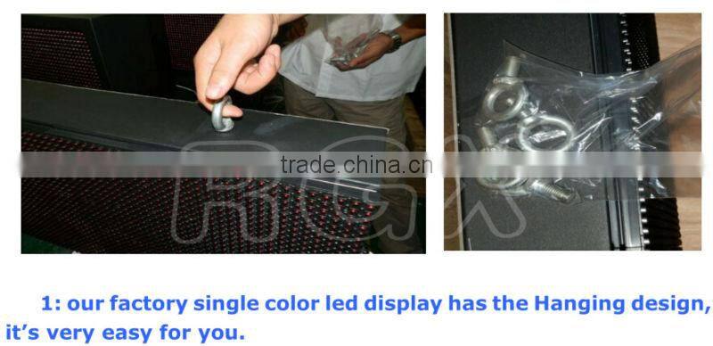 RGX P10 purple color led Moving Message