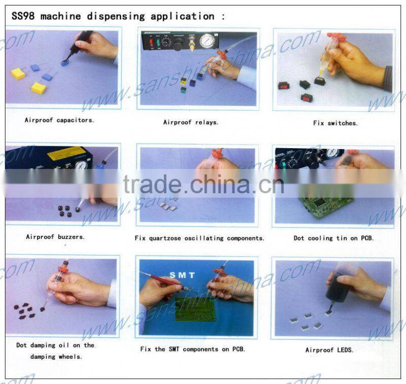 (SS98) glue dispensing machine glue dots machine liquid dispensing machine