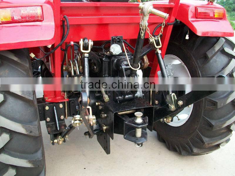 tray-style arrester QLN 55hp 4wd farm wheeled traktor(farm implements are available)