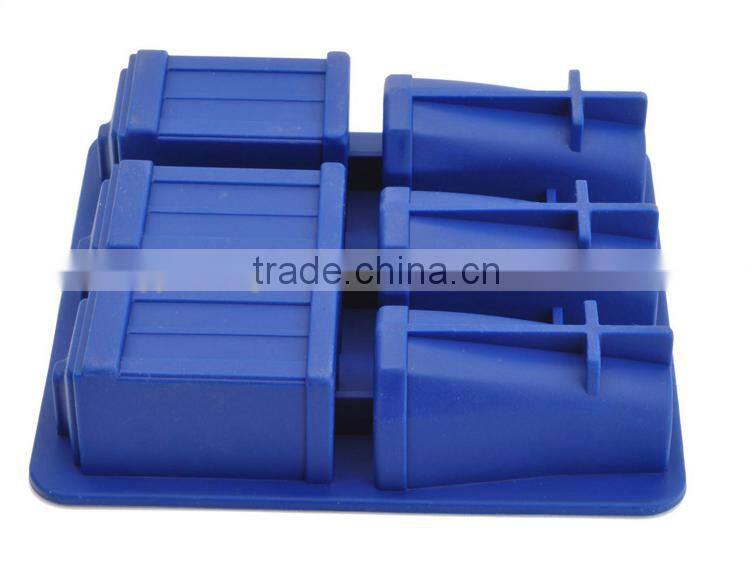 Hot sale FDA and LFGB creative silicone ice mould custom silicone ice cube tray