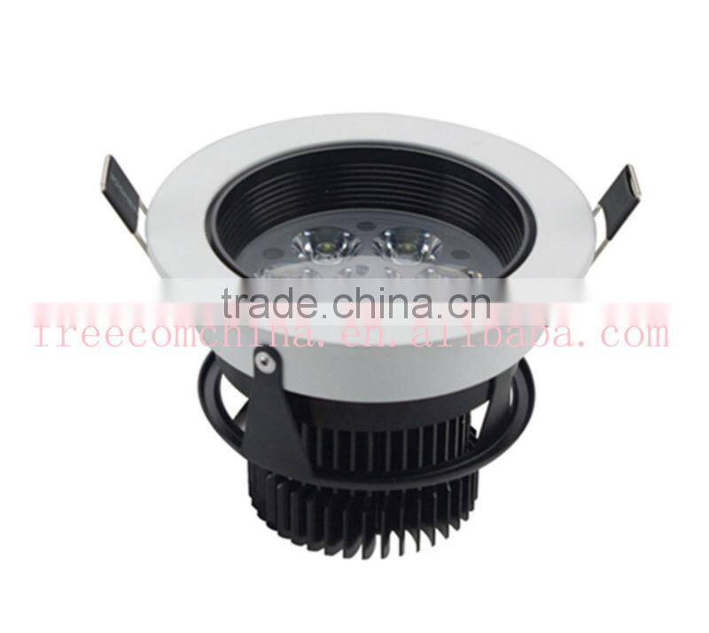 metal ceiling suspended ceiling parts 24w aluminum led ceiling light housing