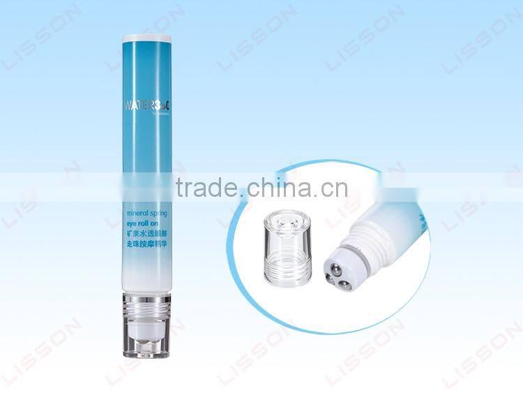 10ml to 25ml Comfortable Stainless Massage Ball/Roller Eye Essence PE Tube