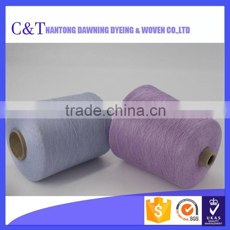Popular 32S/2 dacron dyed yarn for knitting