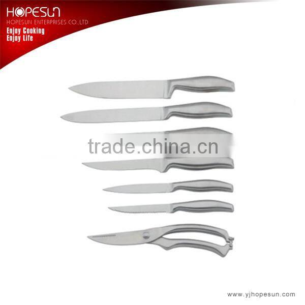 Good knife set and sharpener set of 6