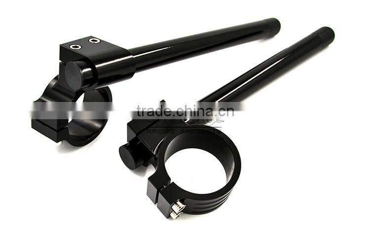 BJ-COHB-053B Custom CNC Aluminum 53mm Riser Motocross Clip On Handlebar For Aprilia Tuong
