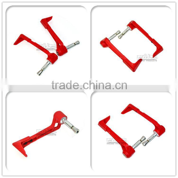BJ-LG-004 Manufacture Red Bent Style Plastic Motorcycle lever guard protector