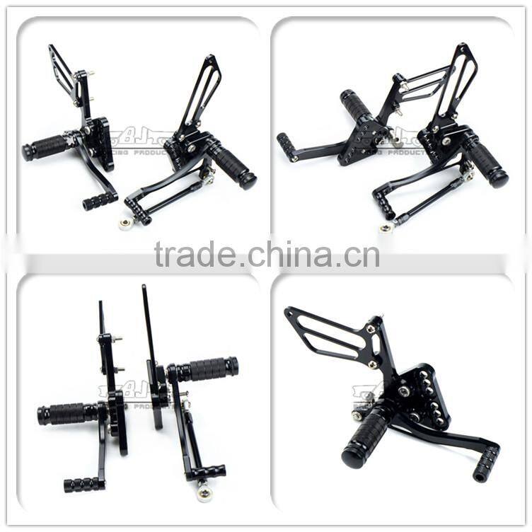 ARS-K5 High Performance CNC Aluminium Racing motorcycle rear set footrests for Suzuki GSXR 1000 05-06