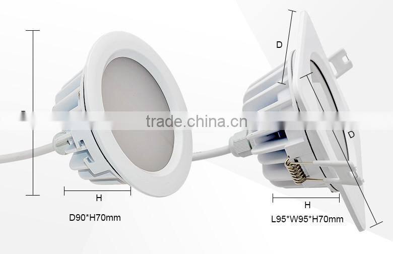 CRI >90 Ra SAA Certificate IP65 Waterproof LED Downlight For Hotel & Home Use