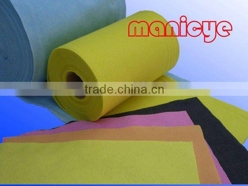 Colors Needle Punched Nonwoven Wipe