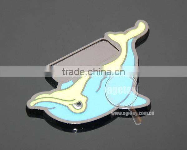 Cute Dolphins Shaped Souvenir Gifts Tarnish Plated Zinc Alloy Promotional Enamel Custom Metal Fridge Magnet