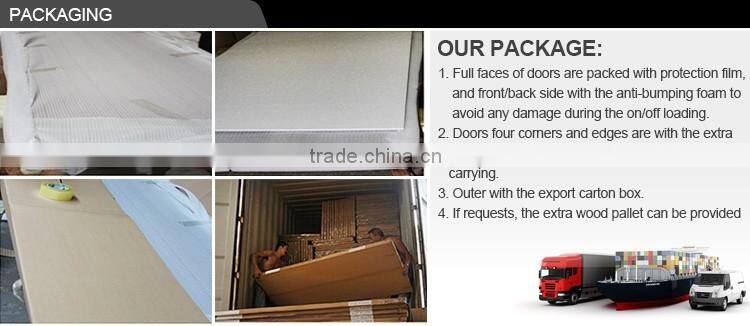 Wood louver door closet doors