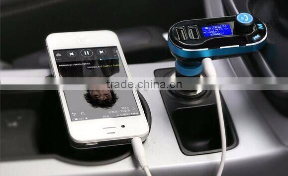Good Quality Wireless Bluetooth FM Transmitter MP3 Player Car Kit Charger for Samsung