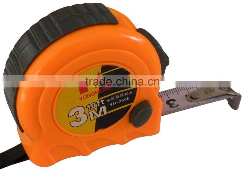 Three buttons ABS coated tape measure