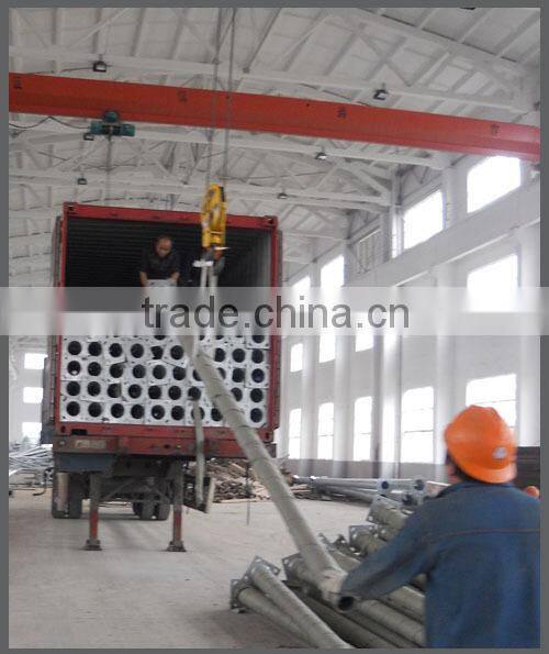 10m solar street lamp post