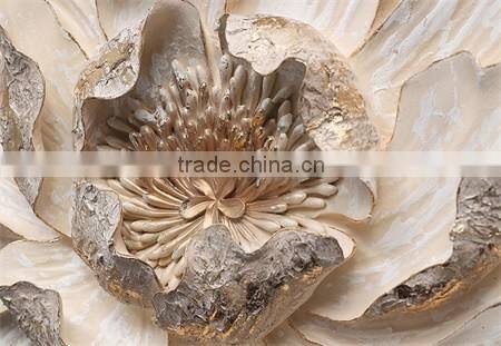 Fashionable Relief Flower Painting Decor Art Traditional Oli Painting