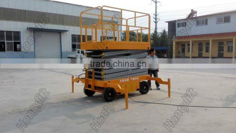 8m towable scissors lift manlift