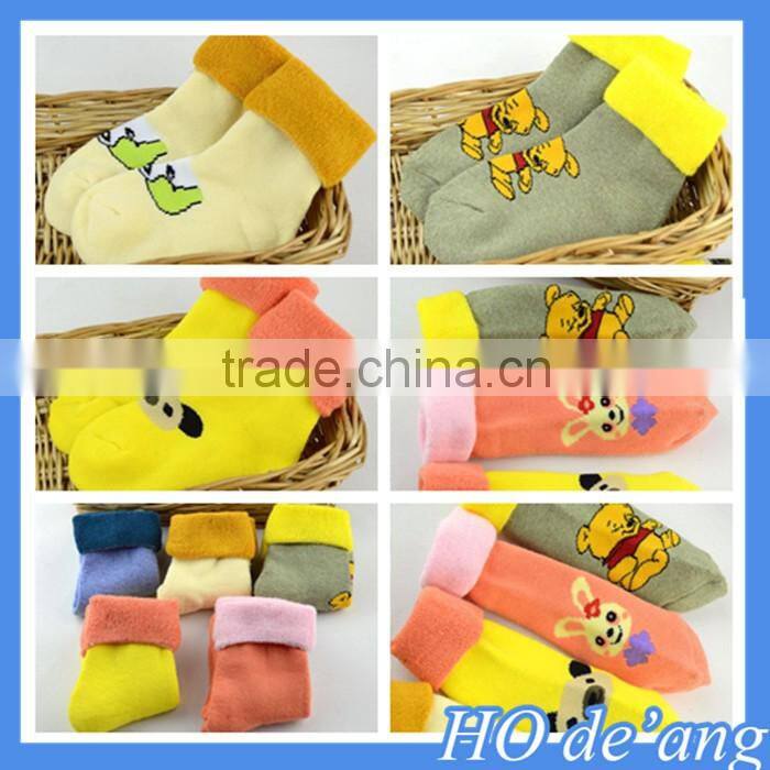 2016 Hogift Children warm winter socks wholesale cotton socks cartoon socks terry socks baby socks wholesale MHo-201