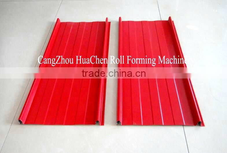 Standing Seam Metal Sheet Roof Press Profile Machine