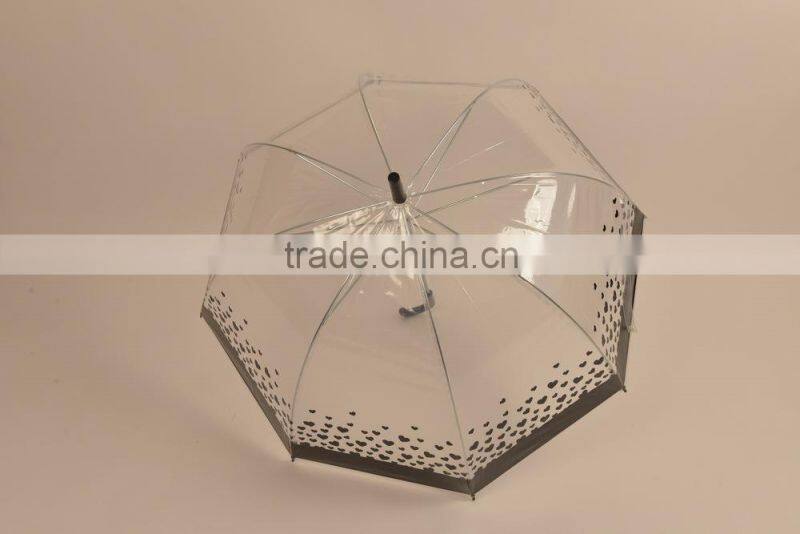 China customized material POE apollo umbrella with plastic handle