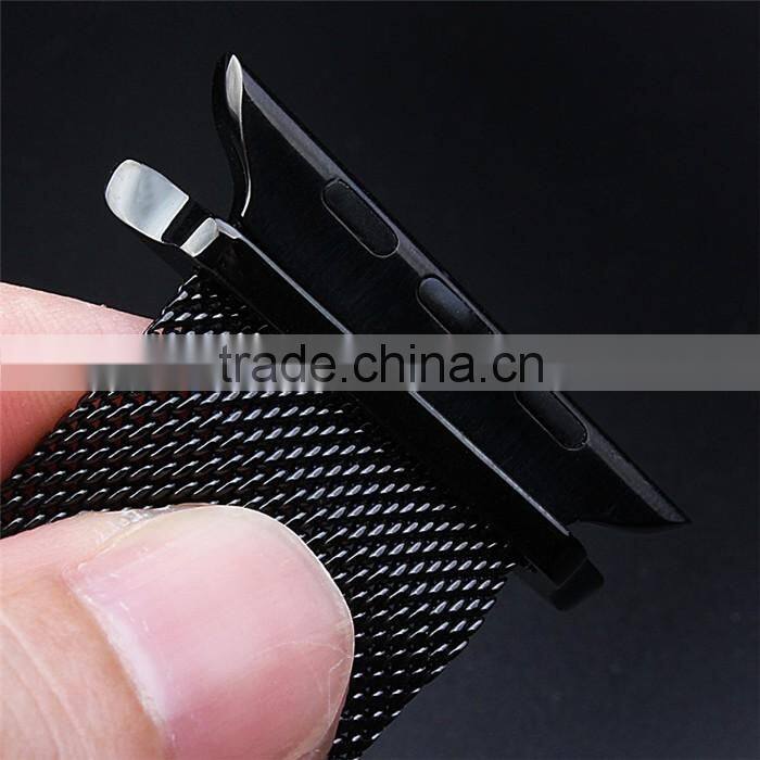 Stainless Steel Mesh Loop Milanese For Apple Watch Band 10 Colors