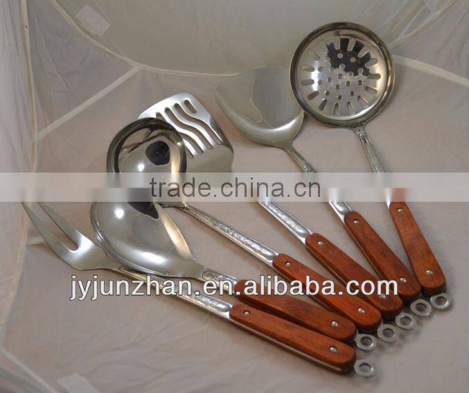 7pcs kitchen utensils made by Junzhan Factory directly and sell directly
