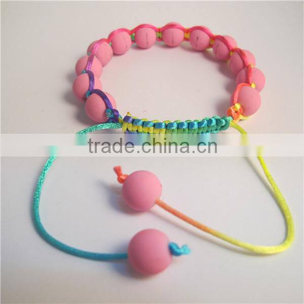 2014 New Hotsale! fashion Women Bracelets Bangles 6mm 8mm 10mm Neon Infinity Cheap Bracelet!120pcs mix order.NC011