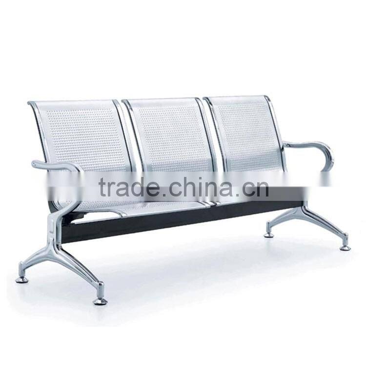 Hot sale furniture 3 seaters airport waiting chair