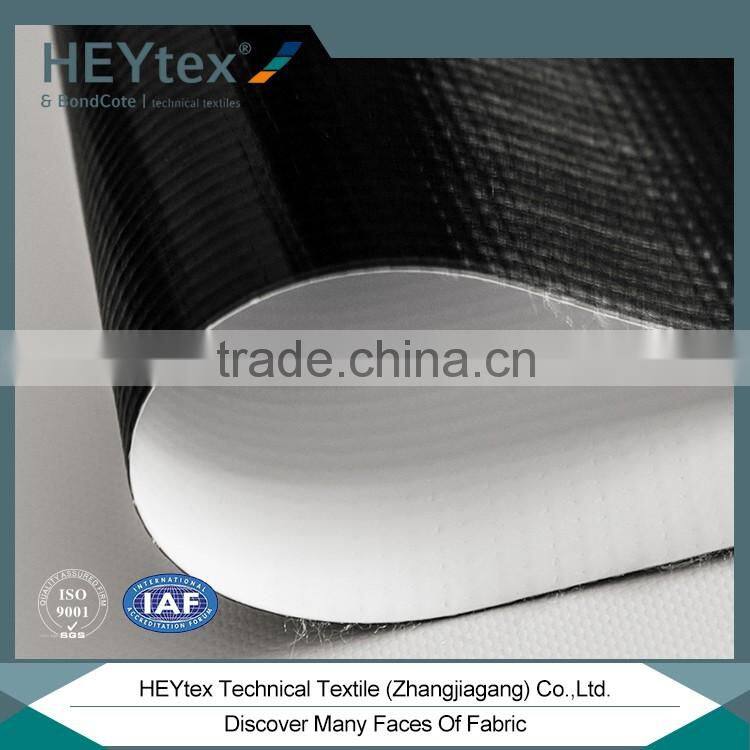 Heytex outdoor advertising black back flex banner