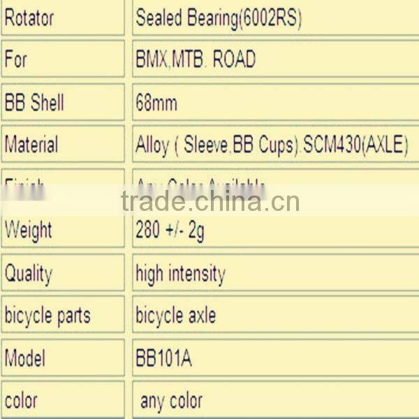 ISIS spline bicycle bottom bracket