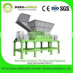 Dura-shred low cost recycling rubber shredder machine