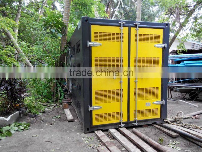 Container type 1000kva diesel power genset