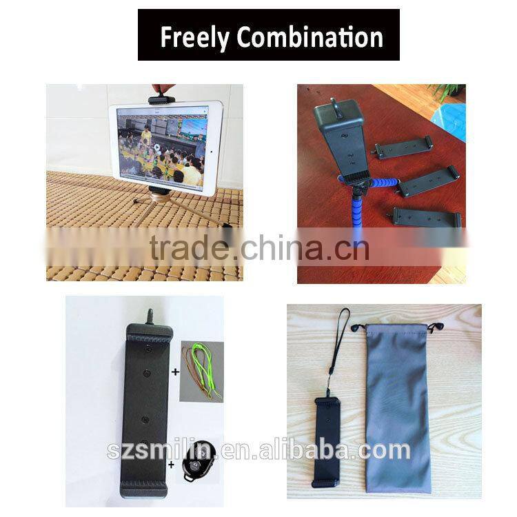 Photographer helper Monopod Holder Clamp Bag for tablet pc or iPad mini iPad 4/air 2