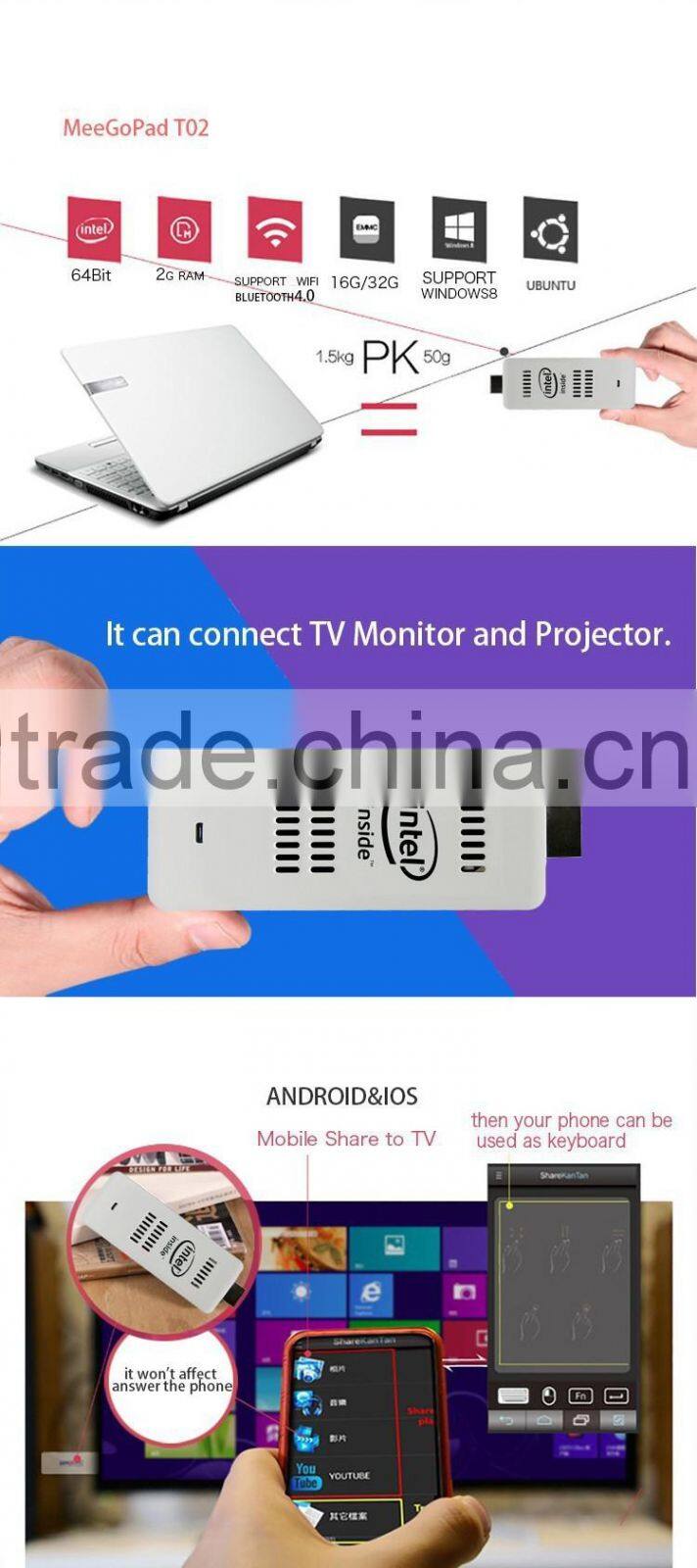 Wholesale smart computer stick mini pc for windows 8.1