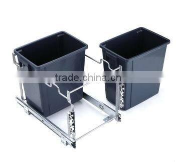 built-in kitchen waste bin
