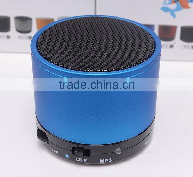 China low price hot selling round bluetooth high end speaker