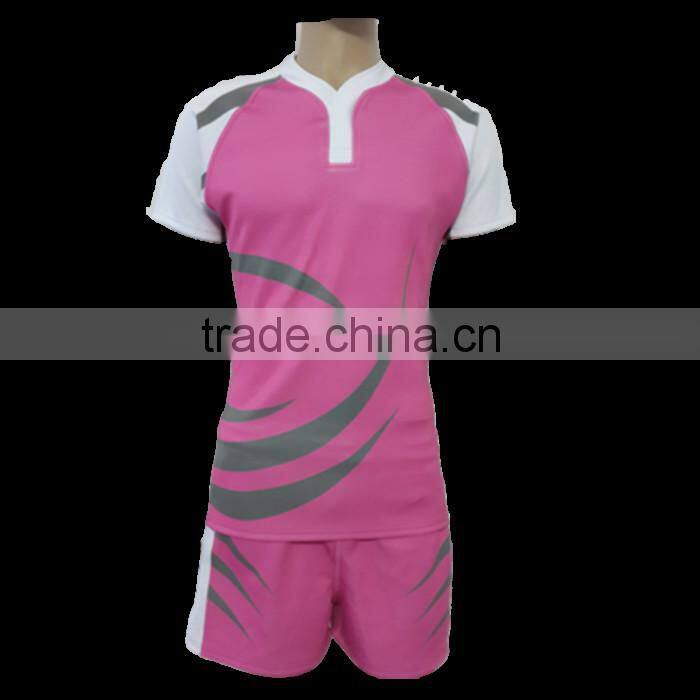 Sublimation dry-fit polyester sublimation rugby shirts