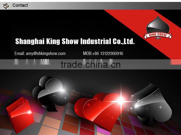 high end cards for blister packaging for advertising promotional gift casino game wholesale