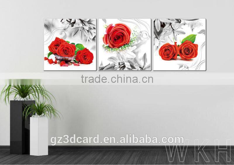 New Material PET 1.5mm No Frame Picture High quality promotional lenticular 3d pictures