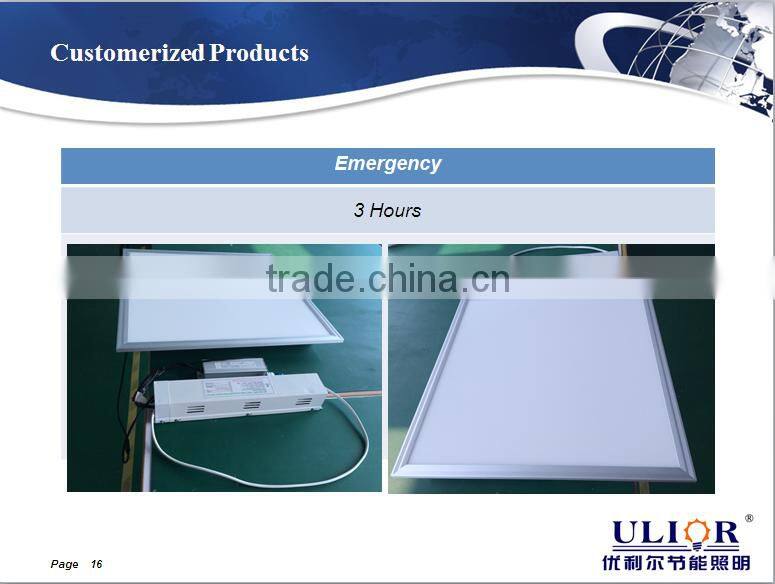 Rechargeable Battery Power Supply led lamps 600x600 LED panel light with emergency power last 3 hours for indoor lighting