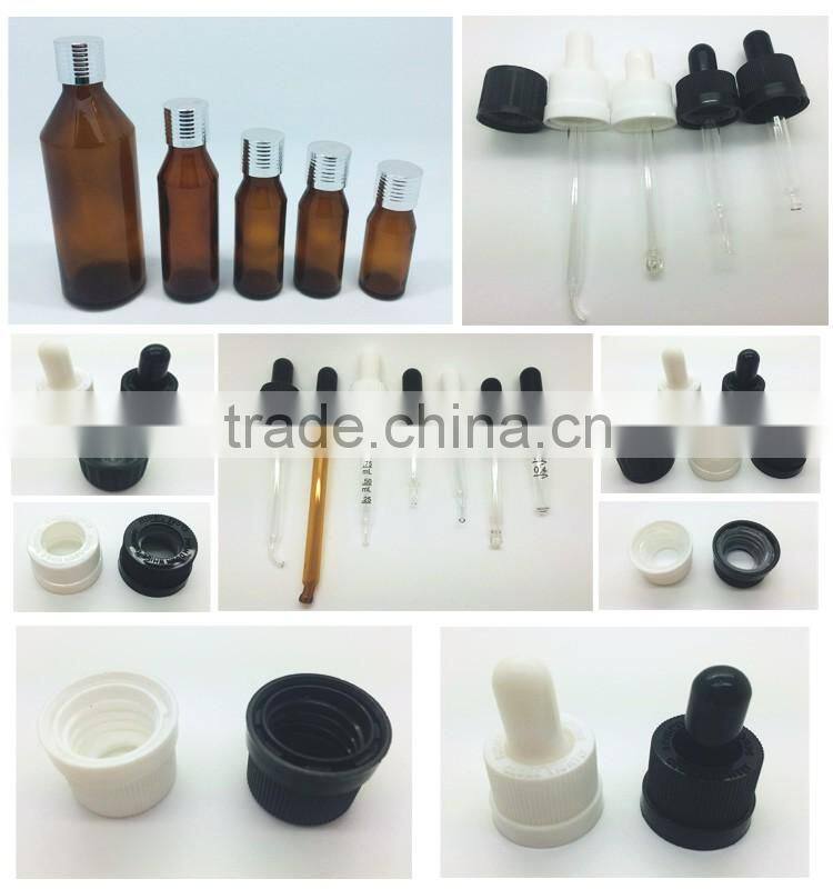 colored european glass essential oil bottle with gold cap