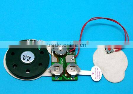 Chipest sound module chip for toy/greeting card,promotional gift