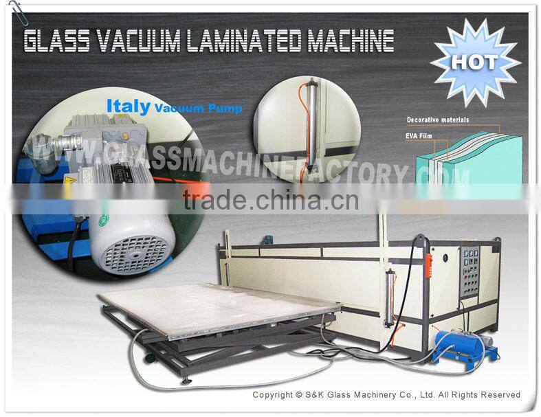 PLC Controlled Laminating Safety Glass Machine